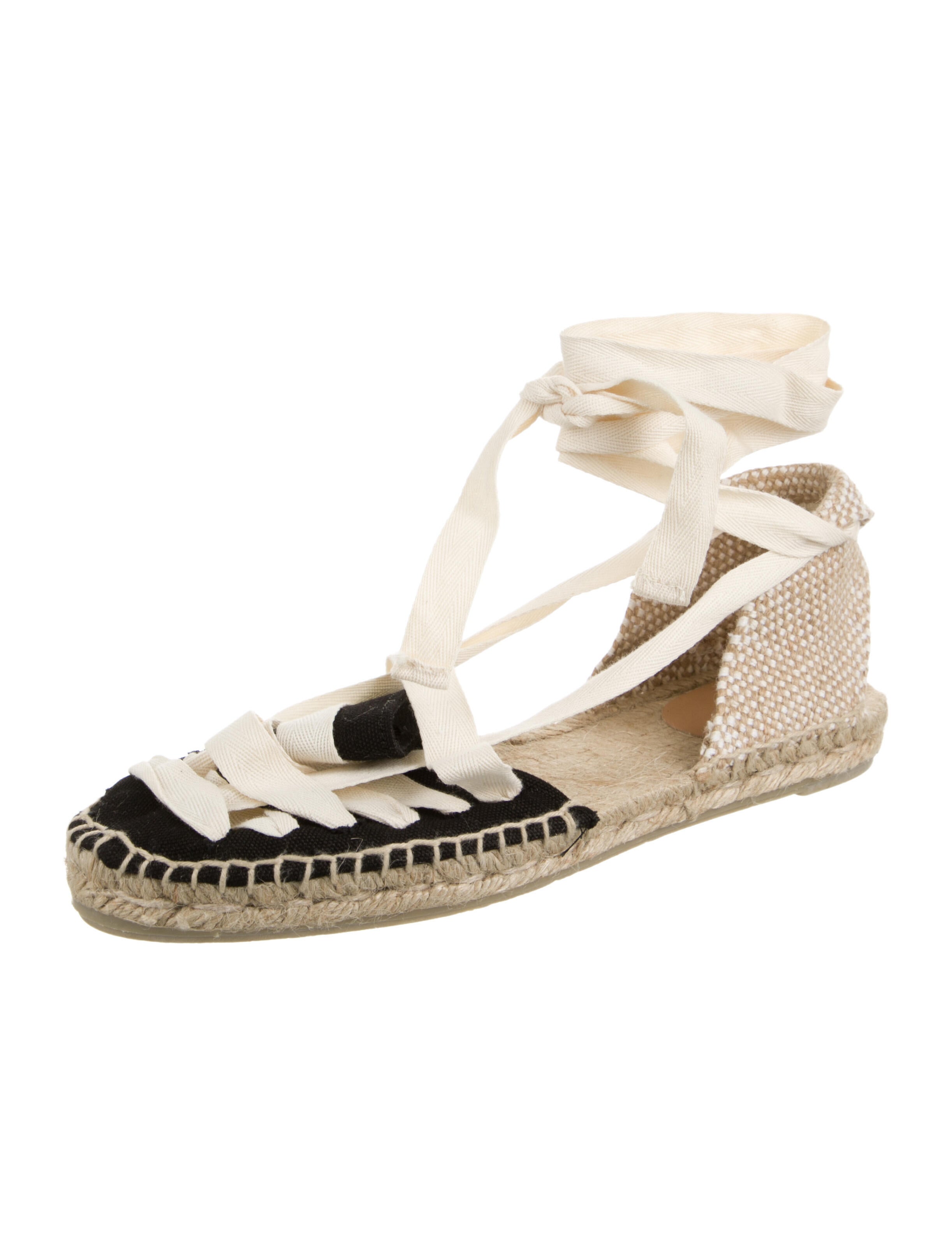 Castañer Colorblock Pattern Espadrilles