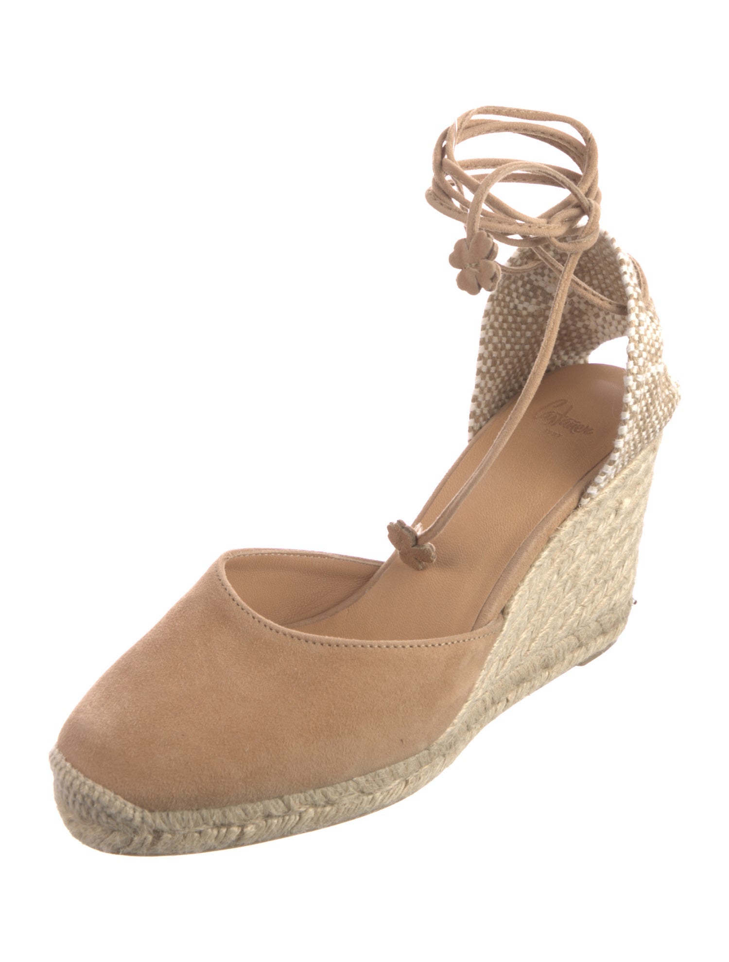 Castañer Suede D'Orsay Pumps