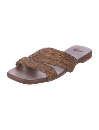 Castañer Raffia Slides