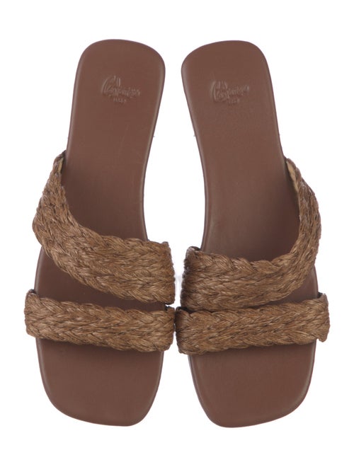 Castañer Raffia Slides