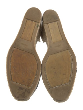 Castañer Canvas Striped D'Orsay Pumps