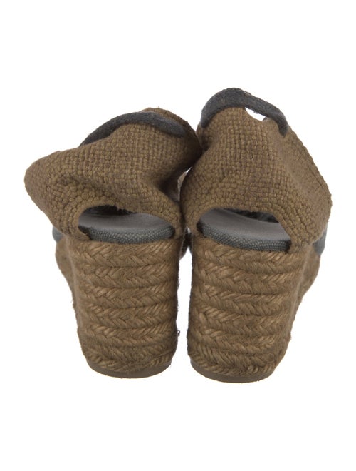 Castañer Canvas Colorblock Pattern Espadrilles