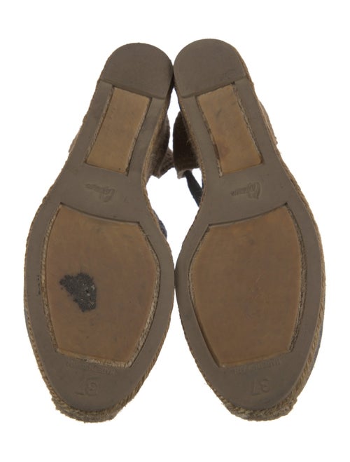 Castañer Canvas Colorblock Pattern Espadrilles