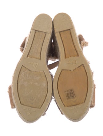 Castañer Raw-Edge Trim Espadrilles