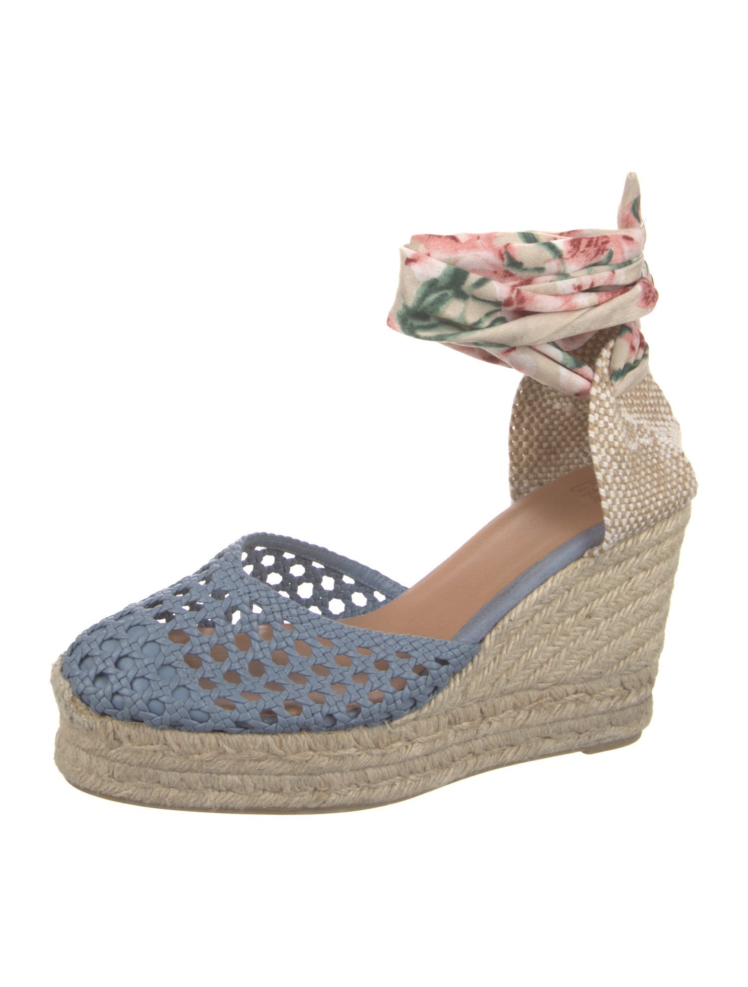 Castañer Leather Printed Pumps