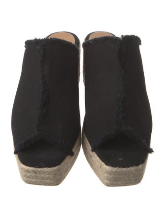 Castañer Raw-Edge Trim Espadrilles