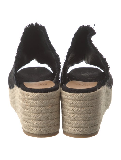 Castañer Raw-Edge Trim Espadrilles