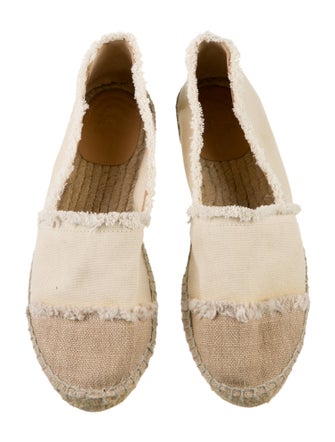 Castañer Canvas Colorblock Pattern Espadrilles