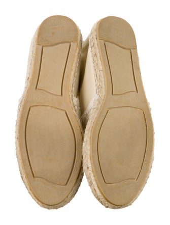 Castañer Canvas Colorblock Pattern Espadrilles