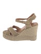 Castañer Canvas Raw-Edge Trim Espadrilles