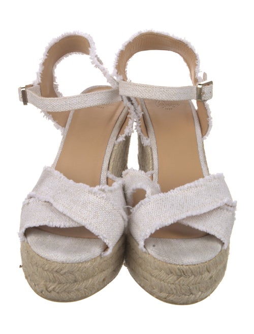 Castañer Canvas Glitter Accents Espadrilles
