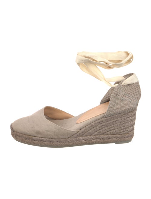 Castañer Canvas Printed D'Orsay Pumps