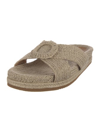 Castañer Straw Printed Espadrilles