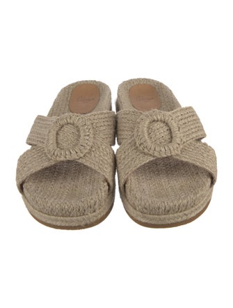 Castañer Straw Printed Espadrilles