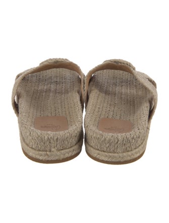 Castañer Straw Printed Espadrilles