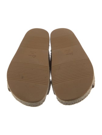 Castañer Straw Printed Espadrilles