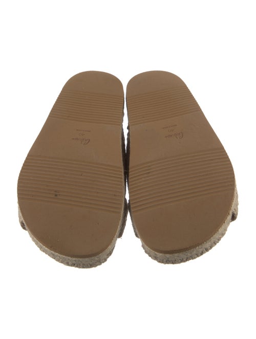 Castañer Straw Printed Espadrilles