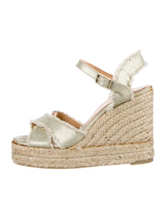 Castañer Raw-Edge Trim Espadrilles