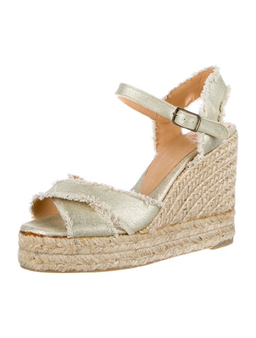 Castañer Raw-Edge Trim Espadrilles