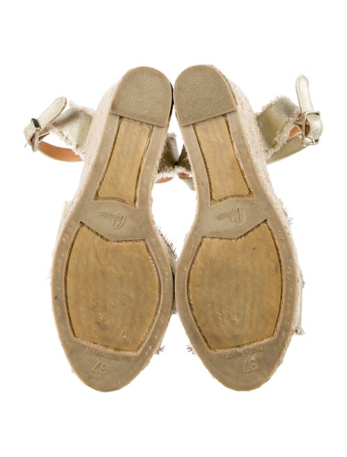 Castañer Raw-Edge Trim Espadrilles