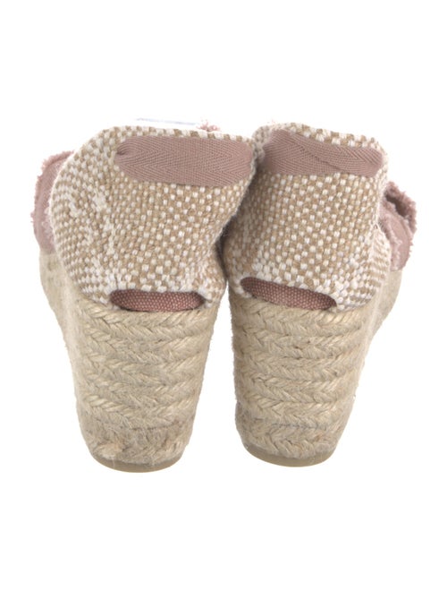 Castañer Canvas Raw-Edge Trim Espadrilles