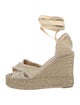Castañer Canvas Raw-Edge Trim Espadrilles