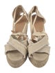 Castañer Canvas Raw-Edge Trim Espadrilles