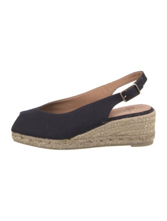 Castañer Canvas Slingback Flats