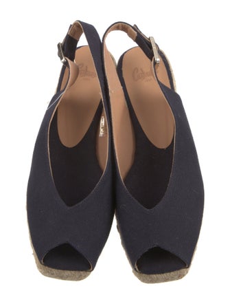 Castañer Canvas Slingback Flats