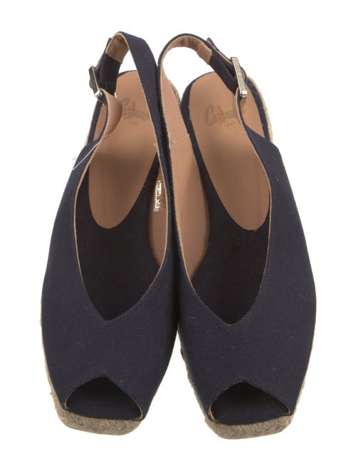 Castañer Canvas Slingback Flats