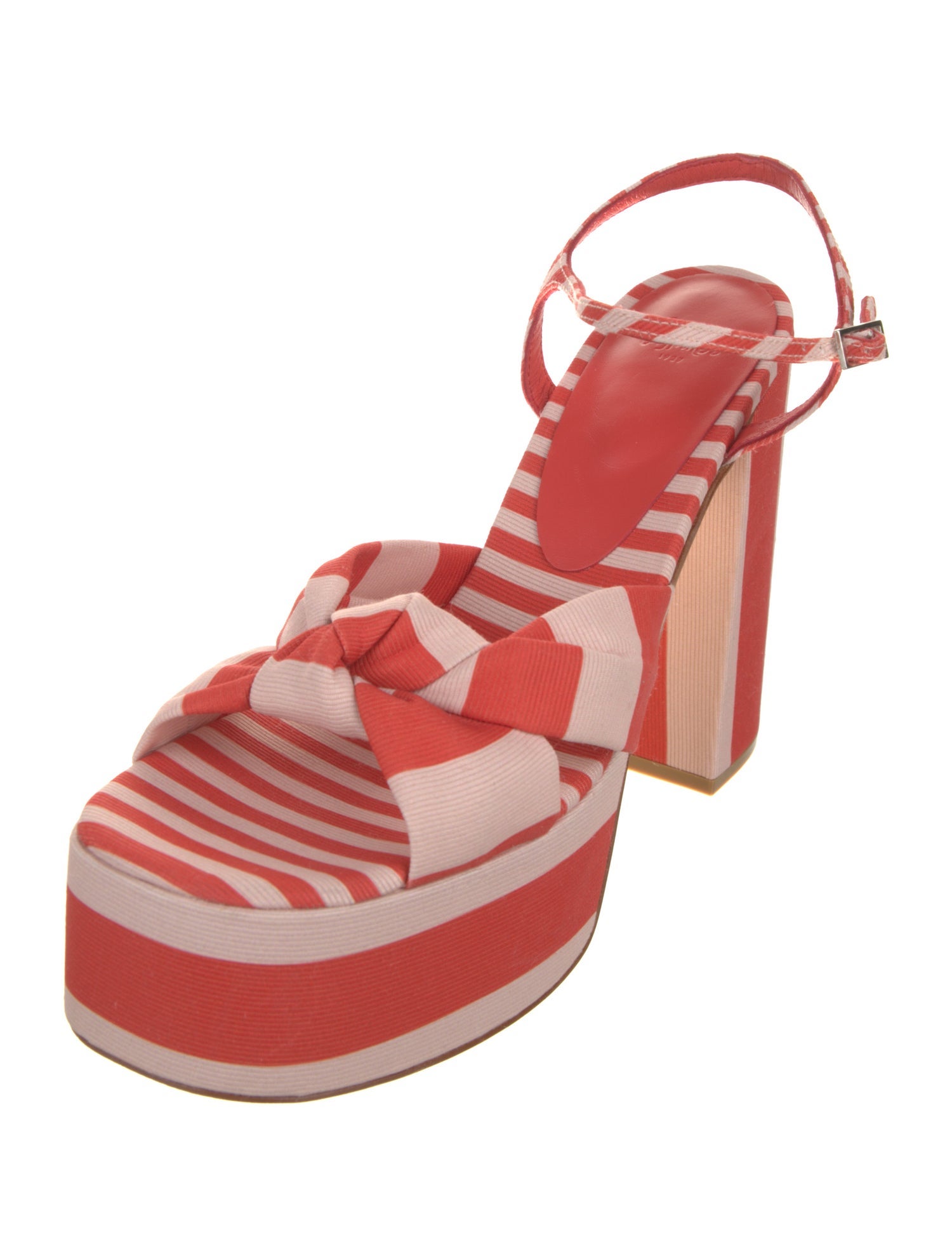 Castañer Canvas Striped Sandals
