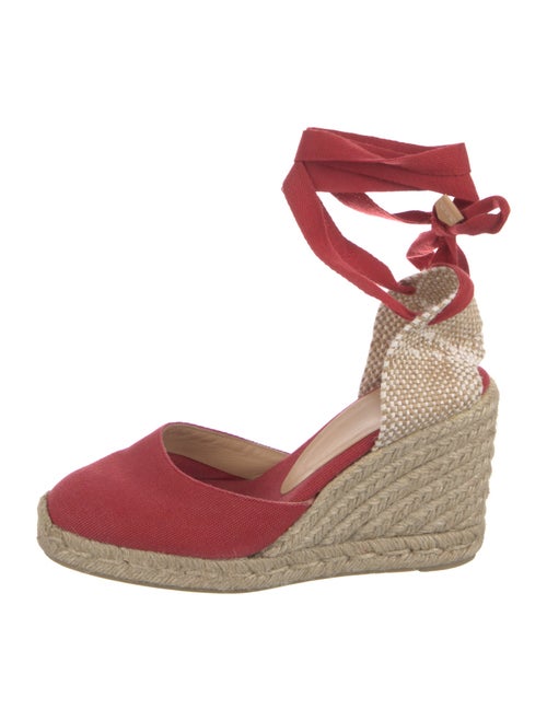 Castañer Canvas Printed D'Orsay Pumps