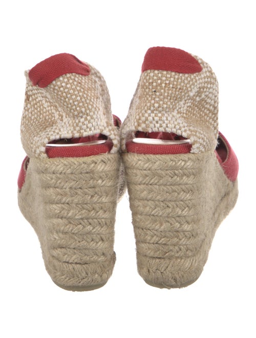 Castañer Canvas Printed D'Orsay Pumps