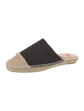 Castañer Canvas Raw-Edge Trim Espadrilles
