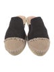 Castañer Canvas Raw-Edge Trim Espadrilles