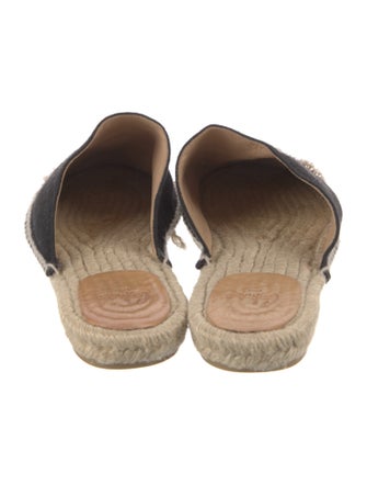 Castañer Canvas Raw-Edge Trim Espadrilles