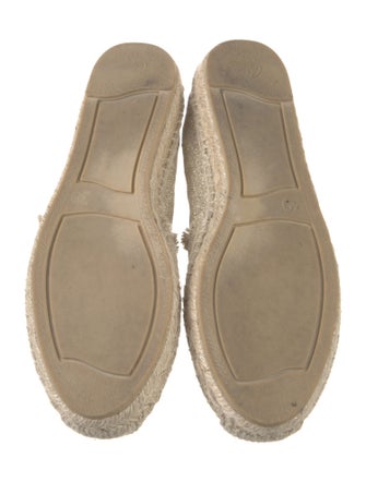 Castañer Canvas Raw-Edge Trim Espadrilles