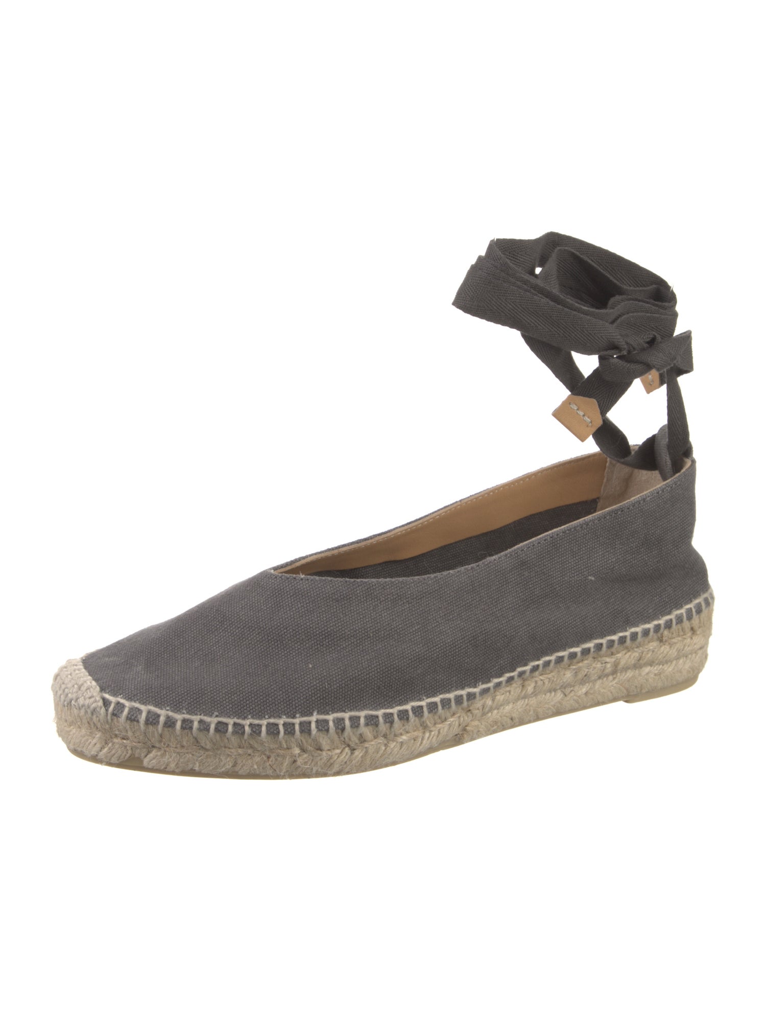 Castañer Canvas Colorblock Pattern Espadrilles