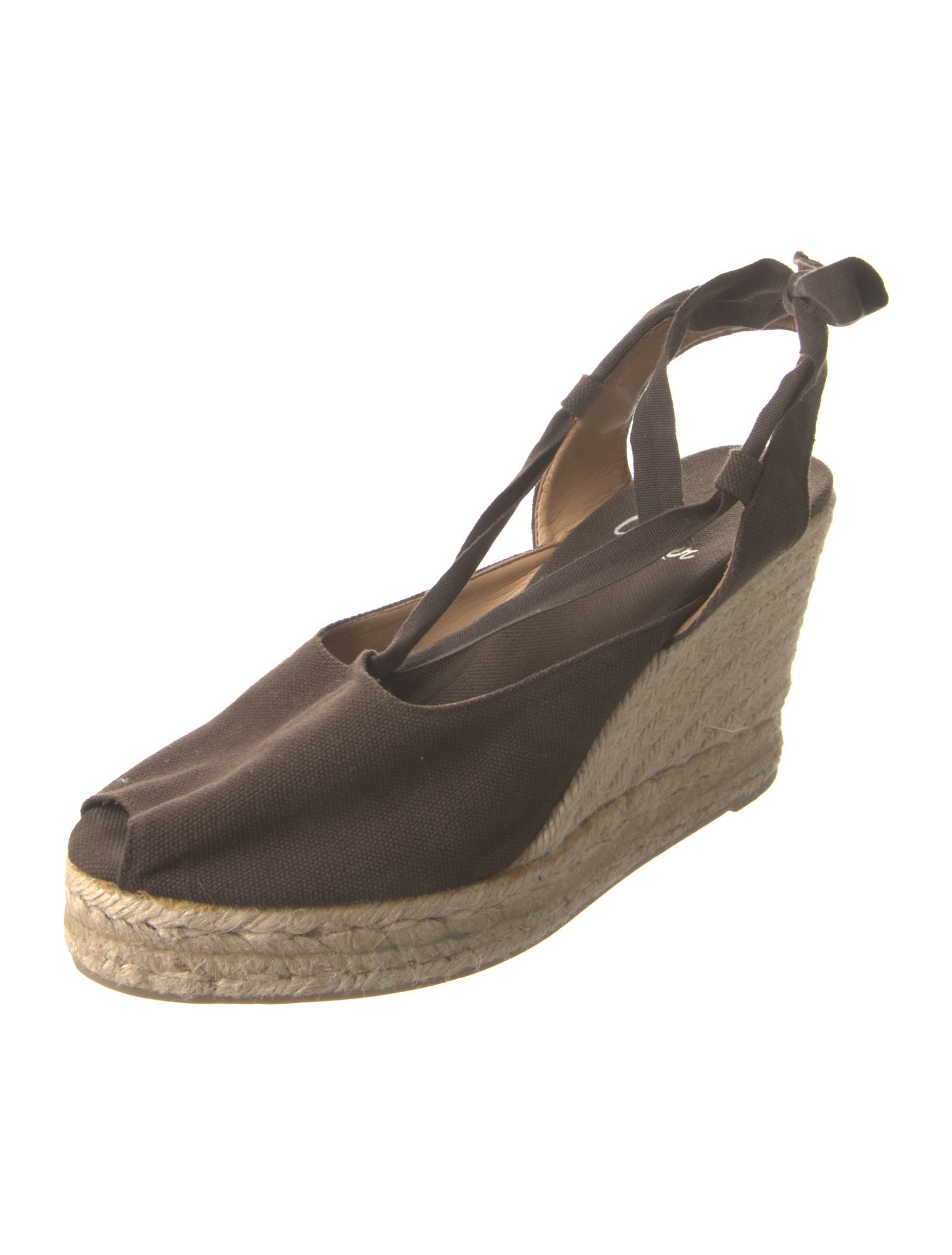 Castañer Canvas Slingback Pumps