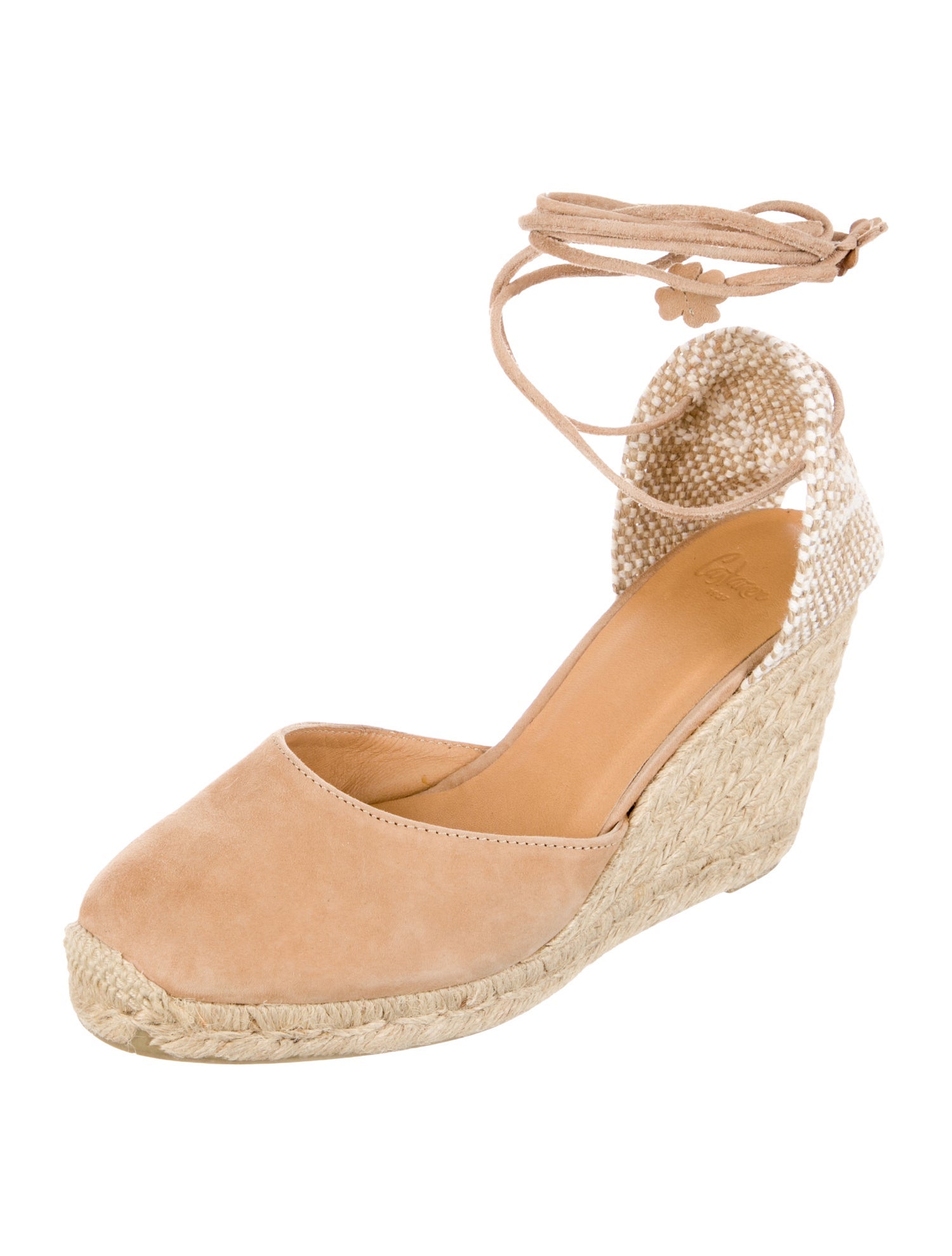 Castañer Suede D'Orsay Pumps
