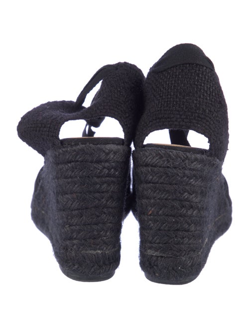 Castañer Canvas Braided Accents D'Orsay Pumps