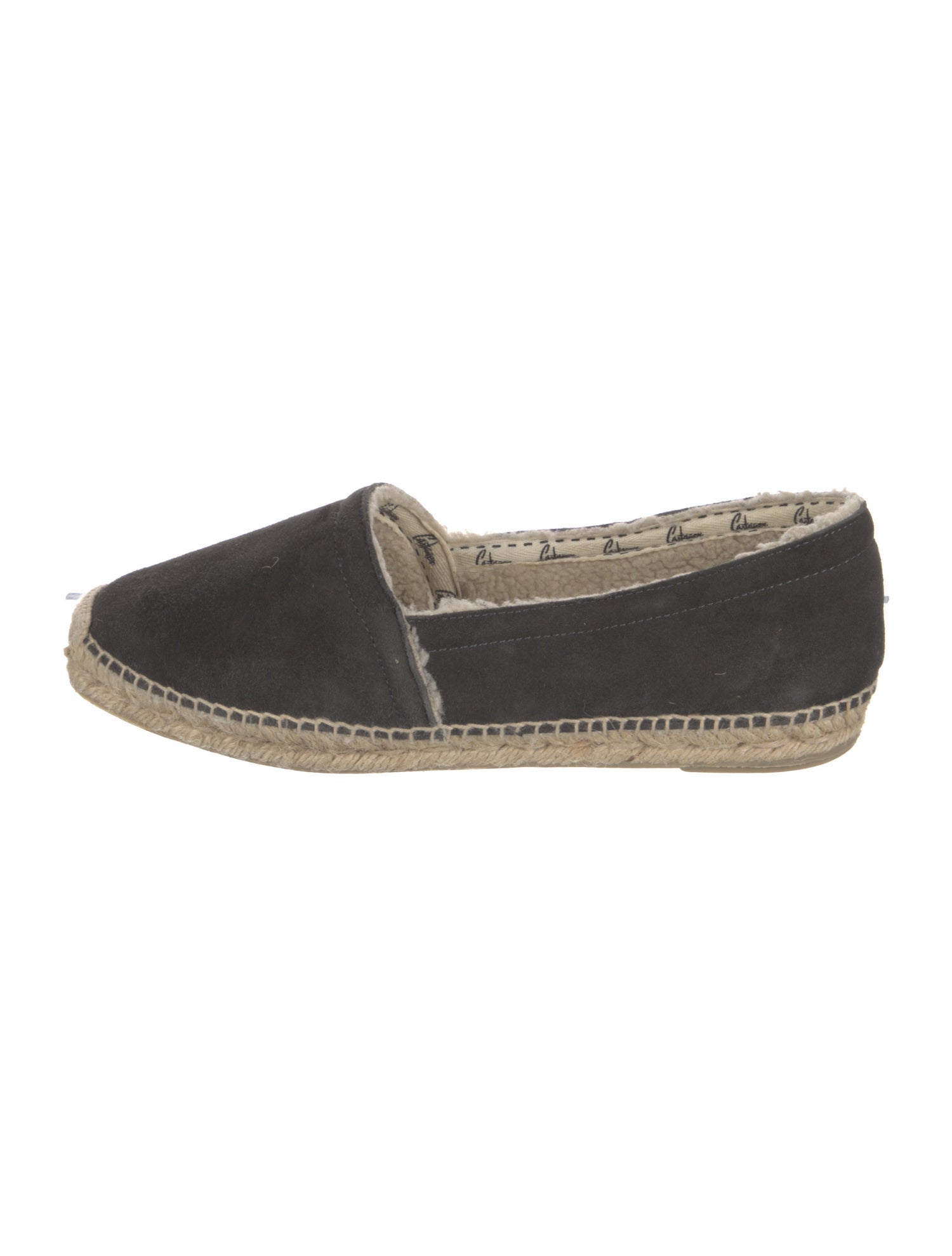 Castañer Suede Colorblock Pattern Espadrilles