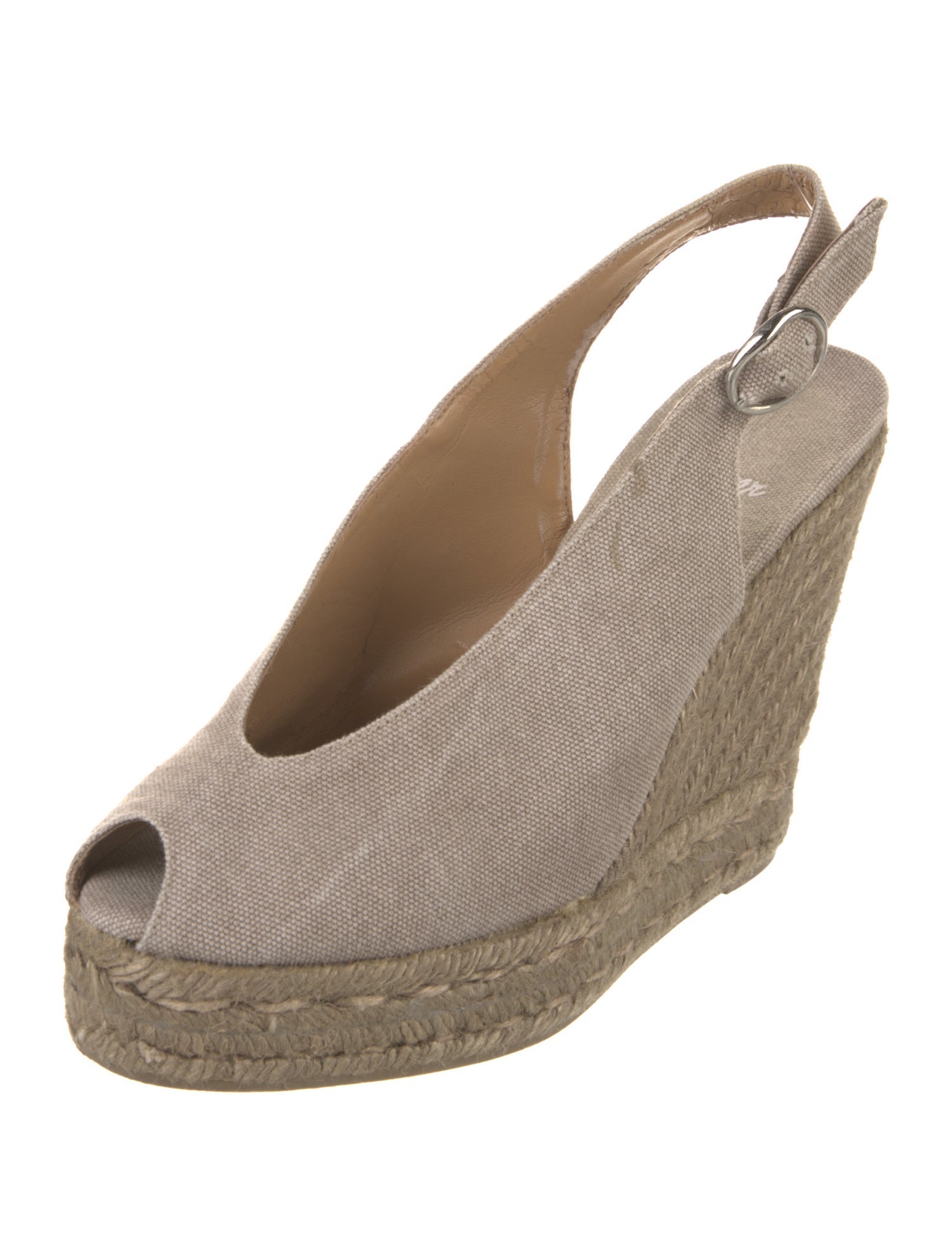 Castañer Canvas Slingback Pumps