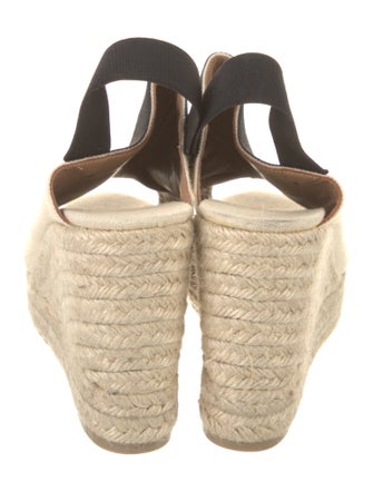 Castañer Canvas Colorblock Pattern Mules