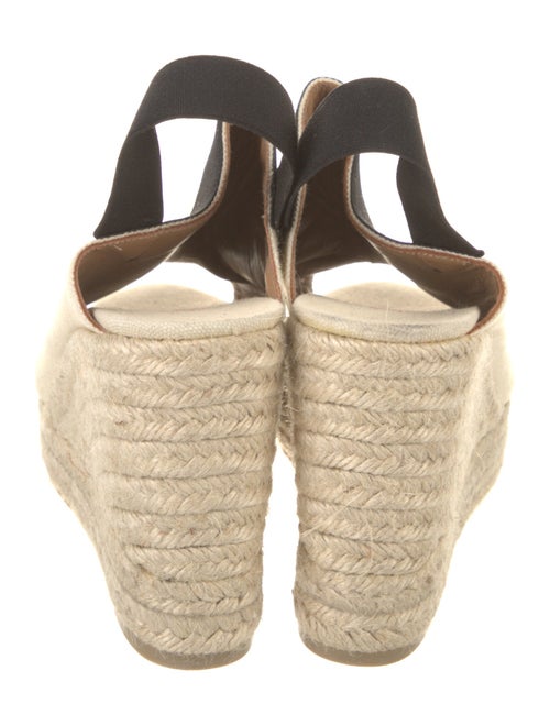 Castañer Canvas Colorblock Pattern Mules