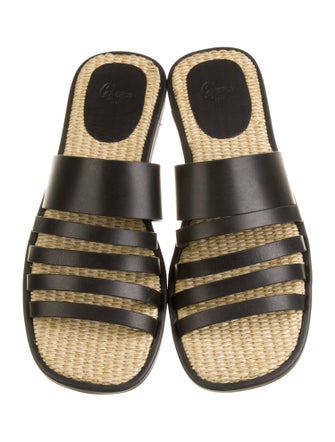 Castañer Leather Slides