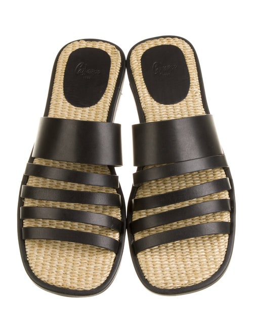 Castañer Leather Slides