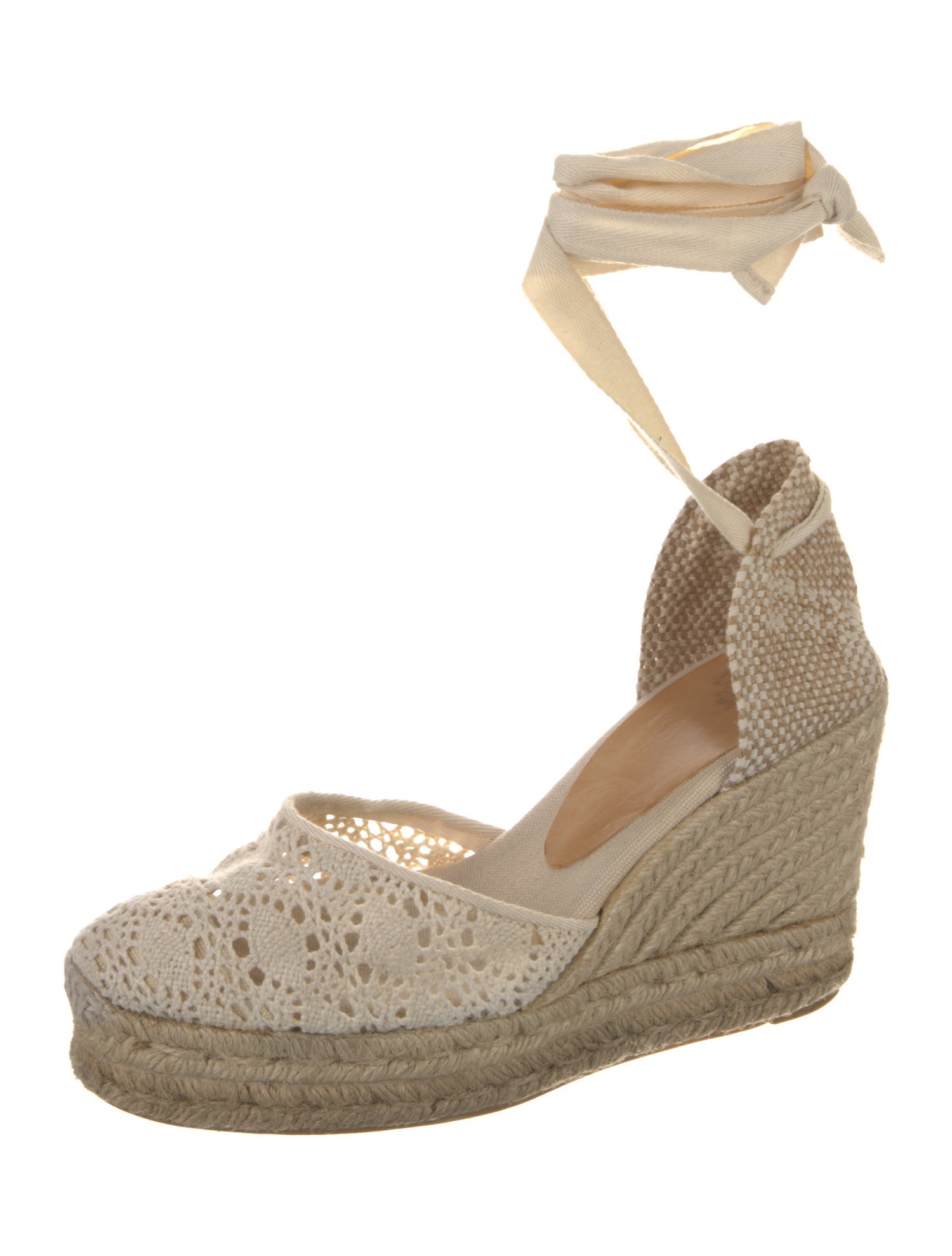 Castañer Canvas D'Orsay Flats