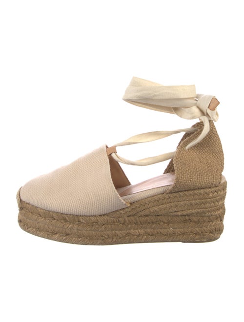 Castañer Canvas T-Strap Pumps