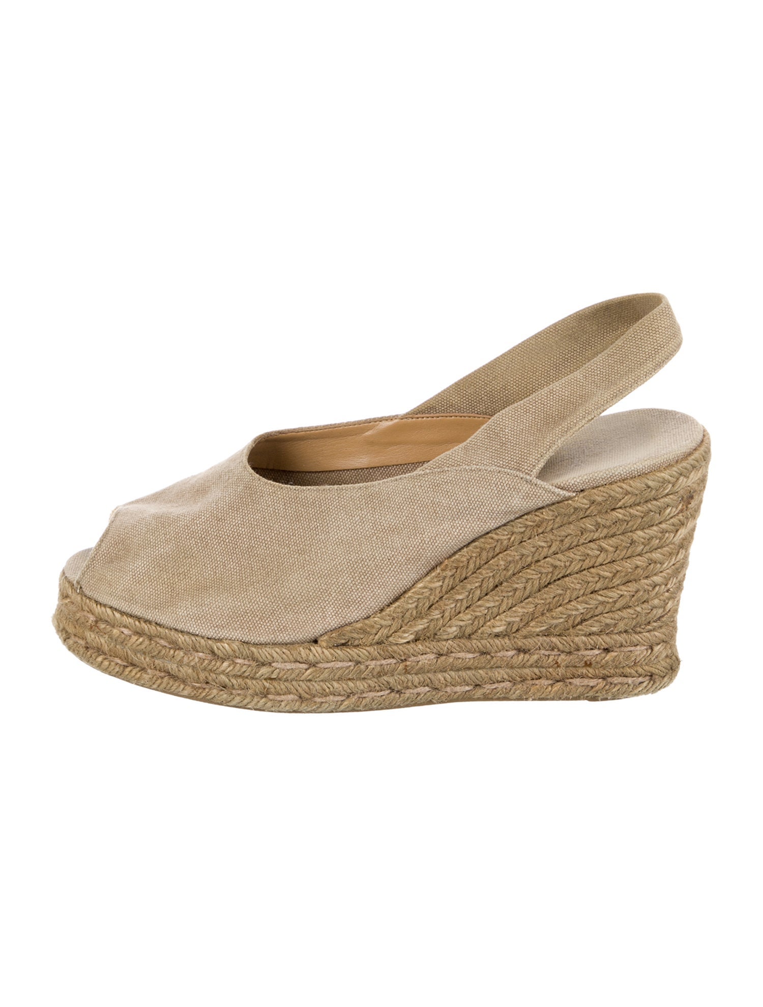Castañer Canvas Slingback Pumps